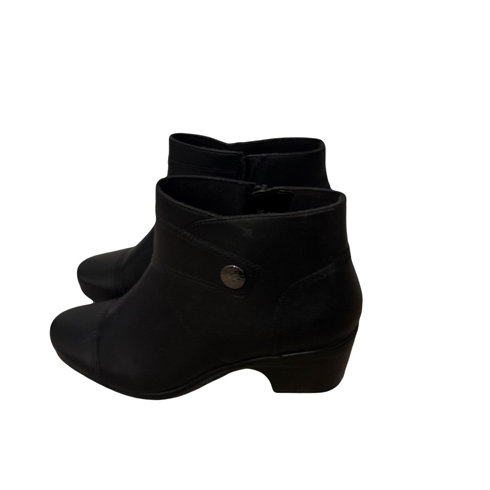 Clarks Black Ankle Boots